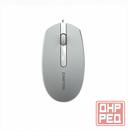 Мышь Canyon m-10, Темно-серый (cne-cms10dg) Оптический, 1000 Dpi, Usb, Проводная - арт:6899 Макеевка - изображение 1
