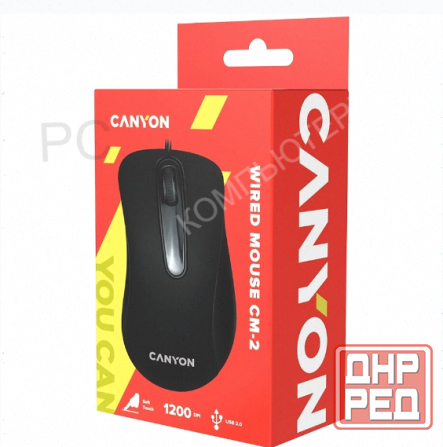 Мышь Canyon Cne-cms2 Black Usb - арт:8896 Макеевка - изображение 1