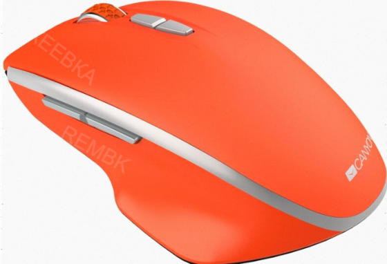 Беспроводная Мышь Canyon Blue Led" mw-21 800/1200/1600 Dpi 7 Кнопок Ярко-красный - арт:3801 Макеевка