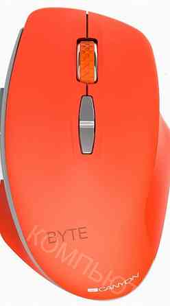 Беспроводная Мышь Canyon Blue Led" mw-21 800/1200/1600 Dpi 7 Кнопок Ярко-красный - арт:3801 Макеевка