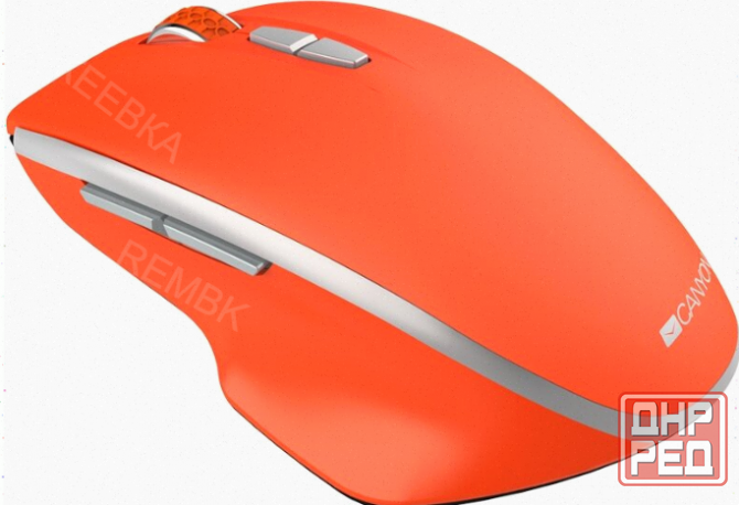 Беспроводная Мышь Canyon Blue Led" mw-21 800/1200/1600 Dpi 7 Кнопок Ярко-красный - арт:3801 Макеевка - изображение 2