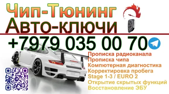 Автоключи + Чиптюнинг Енакиево