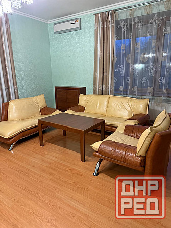 Мягкая мебель для гостиной (натуральная кожа) Донецк - изображение 1