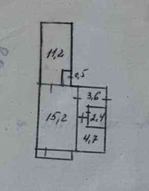 Продаётся 2х комнатная квартира в Калининском р-не , б. Шевченко Донецк