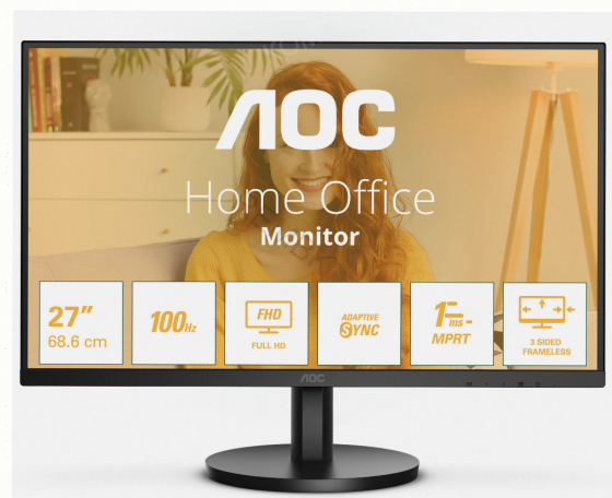 Монитор 27" Aoc 27b3hma2 100гц,*va, 1920х1080 - арт:3591 Макеевка