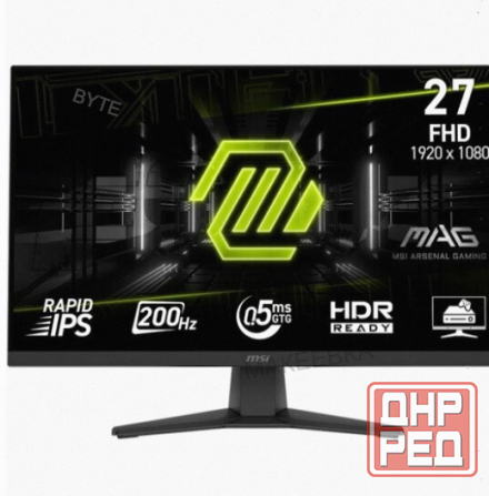 Игровой Монитор Msi 27" Mag 272f Black (9s6-3ce51t-007) - арт:3762 Макеевка - изображение 1