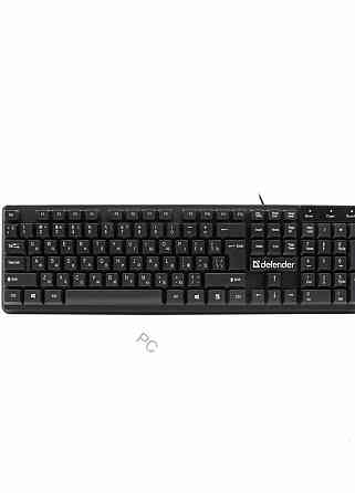 Проводная Клавиатура Defender Symbol hb-559 (ru, Черный,104 кн,1.5м) (45559) - арт:2837 Макеевка