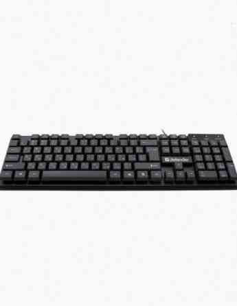 Проводная Клавиатура Defender Symbol hb-559 (ru, Черный,104 кн,1.5м) (45559) - арт:2837 Макеевка