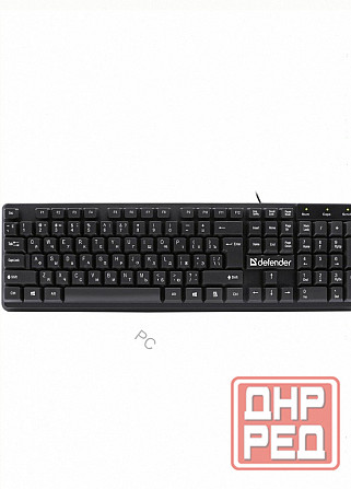 Проводная Клавиатура Defender Symbol hb-559 (ru, Черный,104 кн,1.5м) (45559) - арт:2837 Макеевка - изображение 1