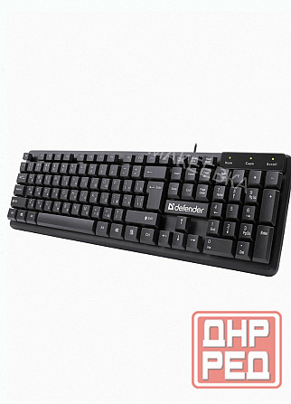 Проводная Клавиатура Defender Symbol hb-559 (ru, Черный,104 кн,1.5м) (45559) - арт:2837 Макеевка - изображение 3