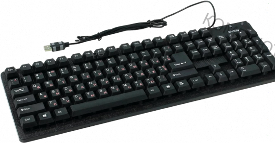 Клавиатура Sven Проводная Standard 301, Usb, 104 Клавиши, Черная (sv-03100301ub) - арт:5822 Макеевка
