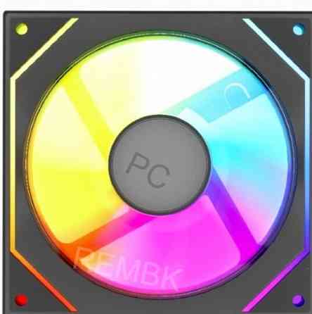 Вентилятор Powercase m52-12, Argb, Черный - арт:2433 Макеевка