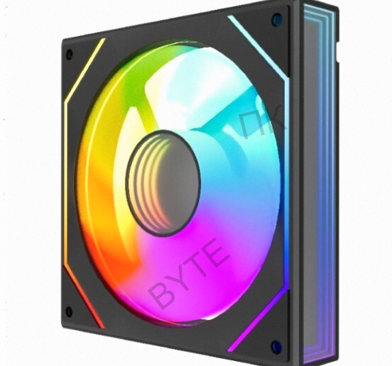 Вентилятор Powercase m52-12, Argb, Черный - арт:2433 Макеевка