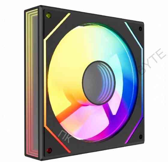 Вентилятор Powercase m52-12, Argb, Черный - арт:2433 Макеевка
