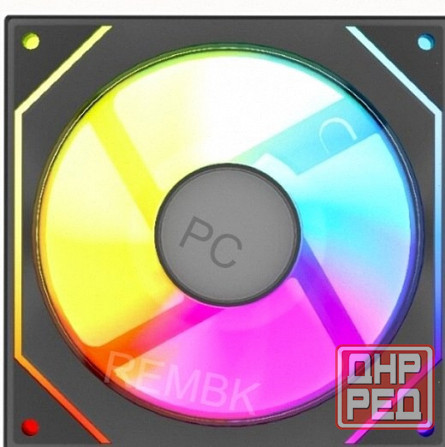 Вентилятор Powercase m52-12, Argb, Черный - арт:2433 Макеевка - изображение 2