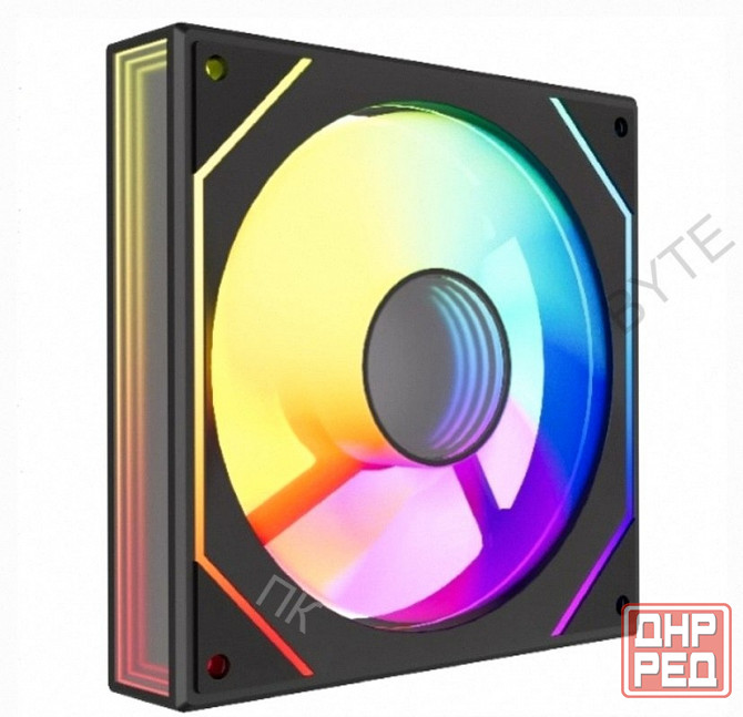 Вентилятор Powercase m52-12, Argb, Черный - арт:2433 Макеевка - изображение 1
