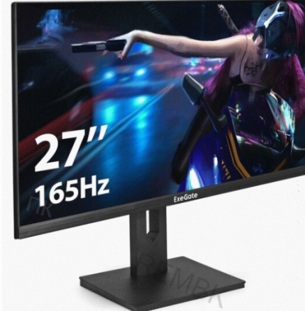 Игровой Монитор Exegate 27" eg2707c (ex296975rus) Ips 1920x1080 165hz 1ms 178/178 250nits - арт:6847 Макеевка