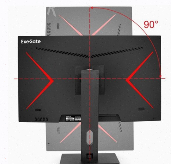Игровой Монитор Exegate 27" eg2707c (ex296975rus) Ips 1920x1080 165hz 1ms 178/178 250nits - арт:6847 Макеевка