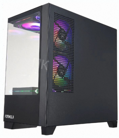 Корпус Matx Formula Crystal z1m, Mini-tower, Без бп, Черный [cristal z1m] - арт:4515 Макеевка