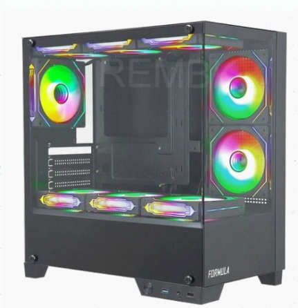 Корпус Matx Formula Crystal z1m, Mini-tower, Без бп, Черный [cristal z1m] - арт:4515 Макеевка