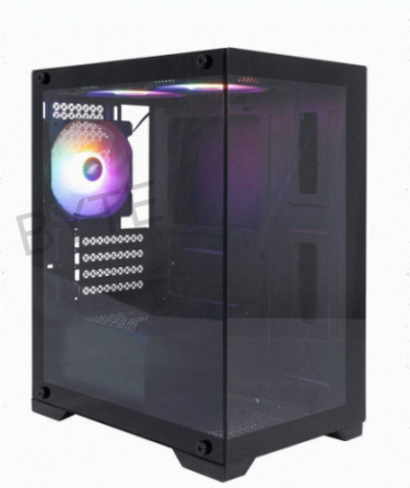 Корпус 1stplayer Miku mi2 Black (mi2-bk-3f1) / Matx / 3x120mm Led Fans - арт:4496 Макеевка