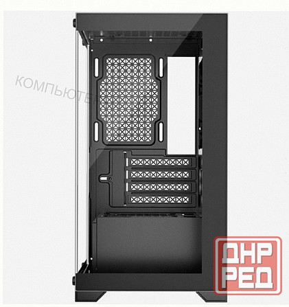 Корпус 1stplayer Miku mi2 Black (mi2-bk-3f1) / Matx / 3x120mm Led Fans - арт:4496 Макеевка - изображение 3
