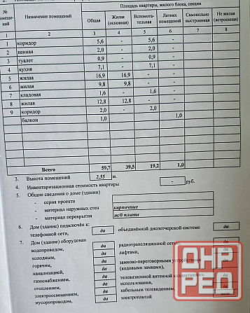 Продам 3-х комн 3/9 пр. Ильича, Калининский р-н, ориентир Мединститут. Ремонт. Донецк - изображение 12