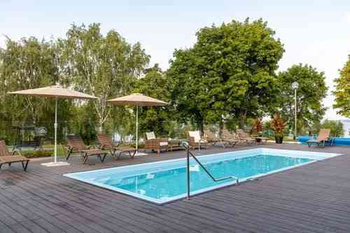 Бассейн стекловолоконный под ключ Донецк