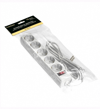 Сетевой Фильтр Exegate ex221174rus Сетевой Фильтр Exegate sp-5-1.8w (5 Розеток, 1.8м, Евр - арт:1785 Макеевка