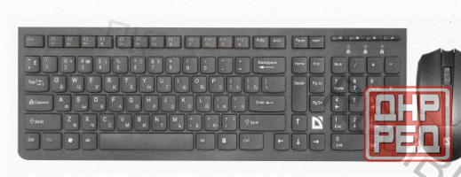 Беспроводной Комплект Клавиатура+мышь Defender Columbia c-775 ru, Черный, Мультимедиа - арт:9795 Макеевка - изображение 1