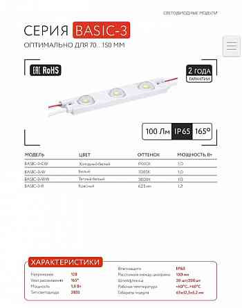 Светотехника для рекламы оптом | Модули, блоки питания, LED-лента, неон Донецк