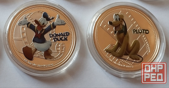 Монеты набор 7 унций 999 пробы Донецк - изображение 7