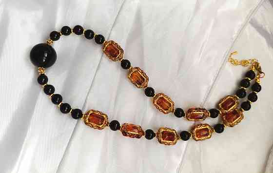 Колье -Янтарная ночь- Донецк