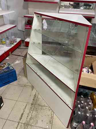 Витрина угловая внешняя дсп Донецк