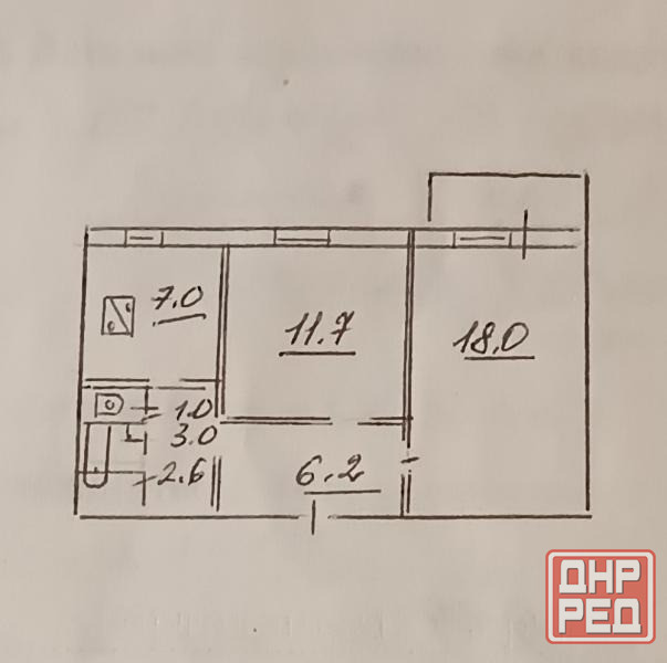 Продам 2 ком кв в Кировском р-н по ул Высоцкого Донецк - изображение 4