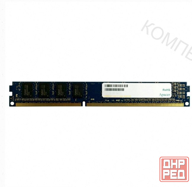 Оперативная Память Dimm Ddr3 Apacer 4gb 1600mhz (au04gfa60catbgl) б/у - арт:4727 Макеевка - изображение 1