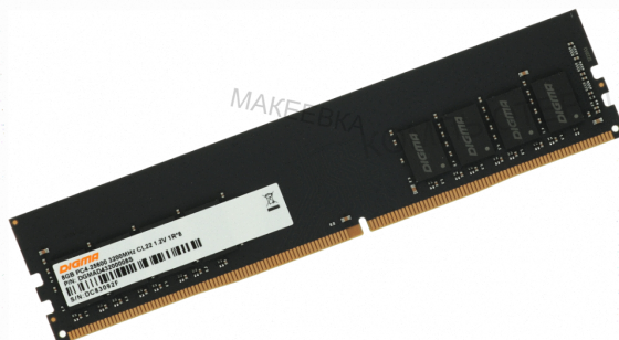 Оперативная Память Dimm Ddr4 Digma 8gb 3200mhz Dgmad43200008s Rtl pc4-25600 cl22 288-pin - арт:7795 Макеевка