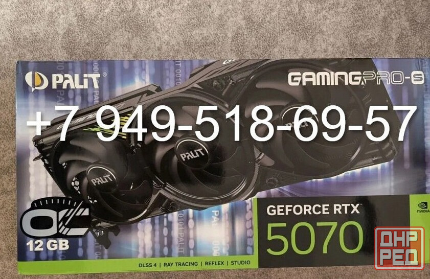 Palit RTX 5070 GamingPro-S OC Донецк - изображение 1