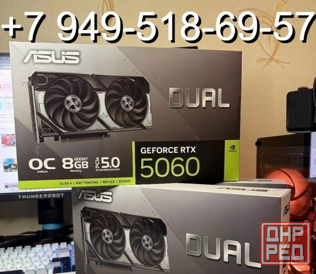 ASUS RTX 5060 Dual OC Edition Донецк - изображение 1