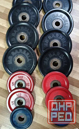 Блины штанги гантели Донецк - изображение 1