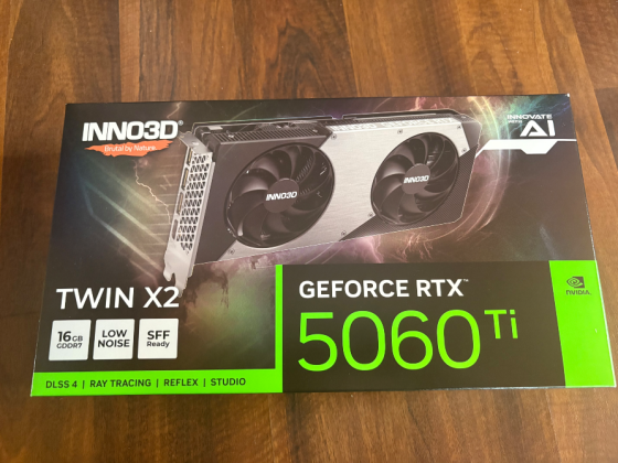 RTX 5060ti 16 gb, новая Донецк
