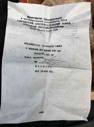 Индикатор ич-25 кл.1 Донецк