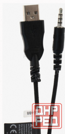 Наушники с Микрофоном a4tech Bloody g200 Aux3.5-4pin +usb Черно Красные - арт:8160 Макеевка - изображение 2