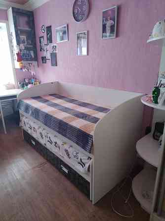 Кровать двухярусная с ящиками Макеевка