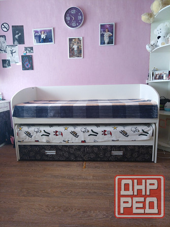 Кровать двухярусная с ящиками Макеевка - изображение 1