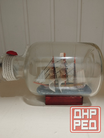 Статуэтка корабль в бутылки Донецк - изображение 3