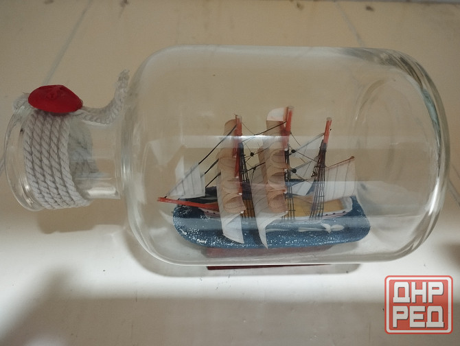 Статуэтка корабль в бутылки Донецк - изображение 4