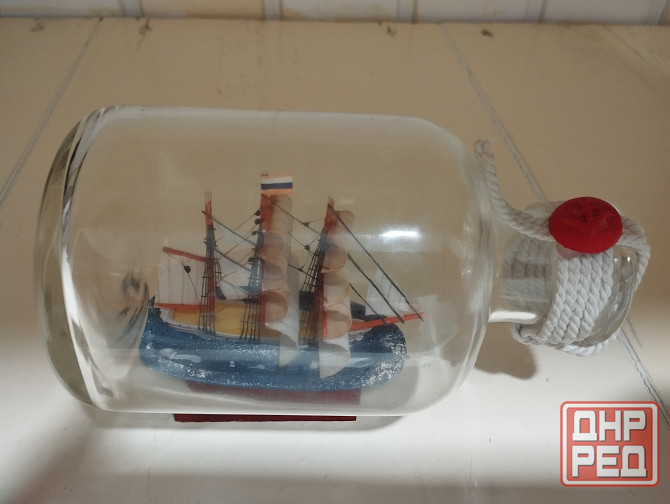 Статуэтка корабль в бутылки Донецк - изображение 2