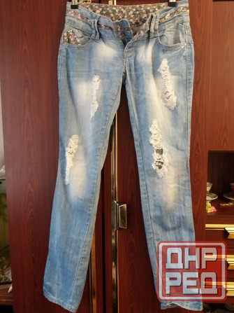 Продам джинсы женские р. 42 Донецк - изображение 1