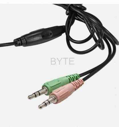 Наушники Exegate ex295315rus Полноразмерные Наушники с Микрофоном Гарнитура Office hs-130 - арт:3954 Макеевка